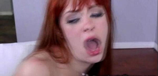  Submissive Teen Redhead Gets Used!